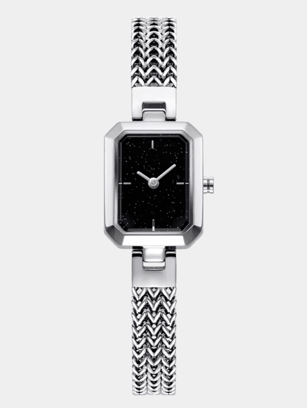 Women Golden Minimalist Watches - Black