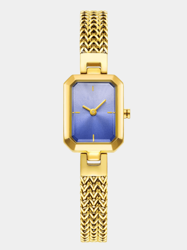 Women Golden Minimalist Watches - Light Purple