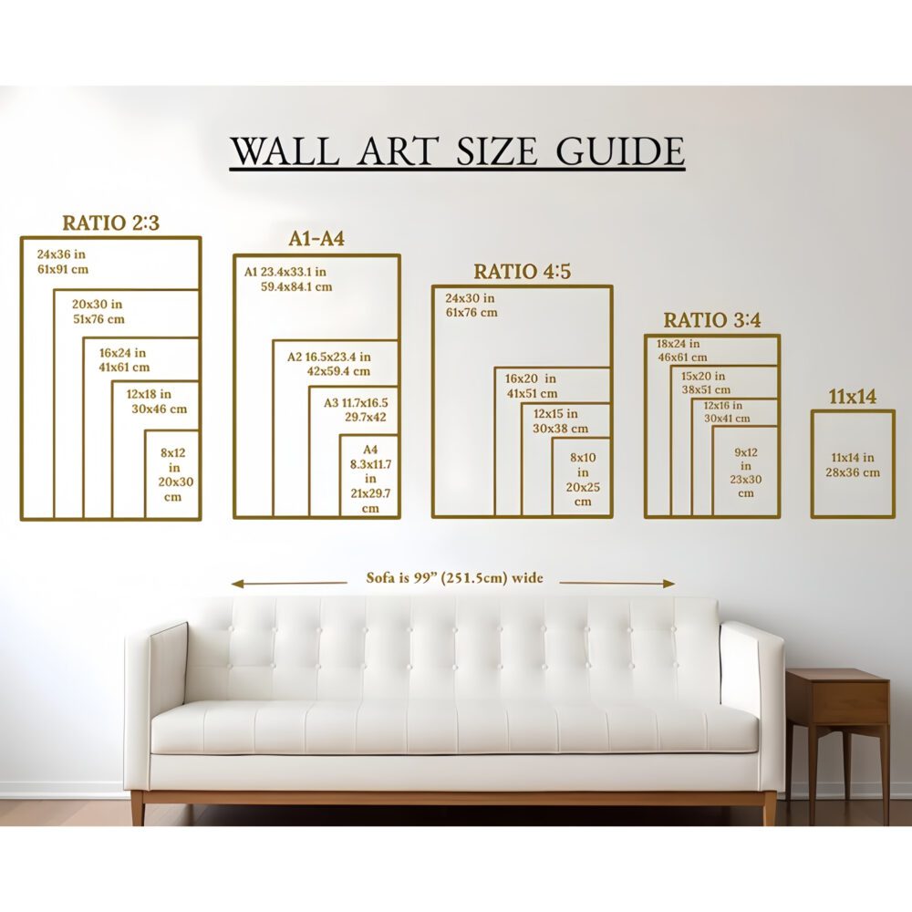 Wrap Canvas Painting – 3 Pack | Wooden Frame | Japanese Vintage Wall Art - Image 8