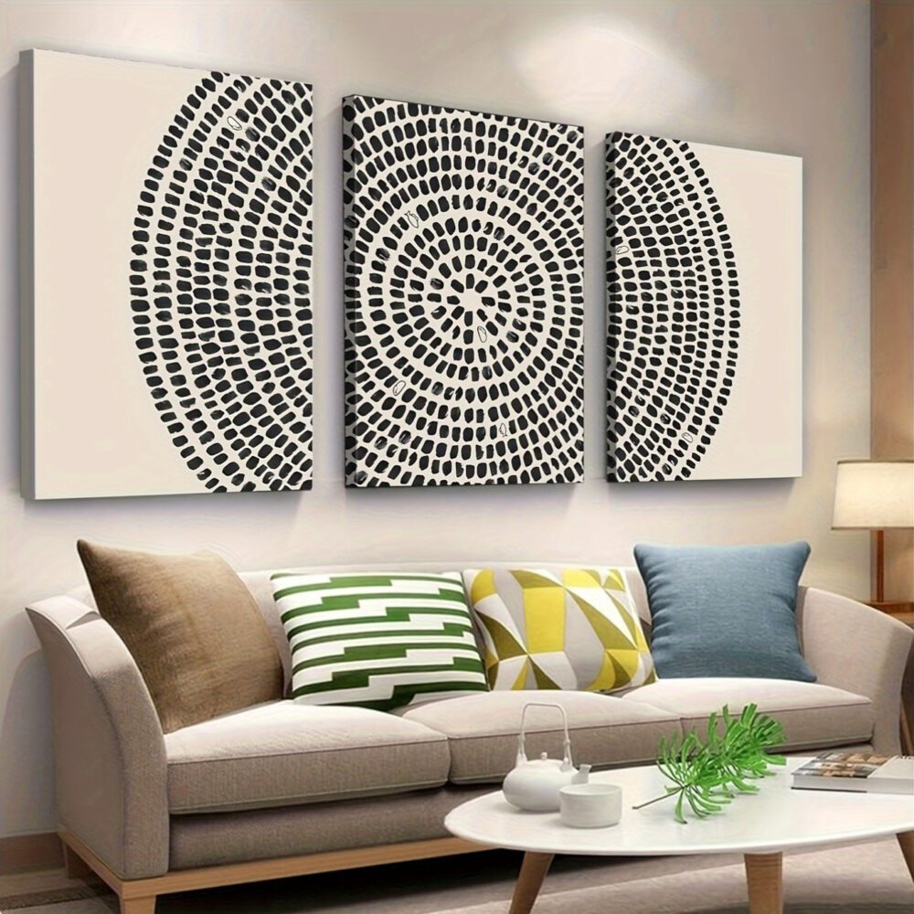 3pcs Canvas Set – Jesus Feeding the Five Thousand Poster, Christian Wall Art Decoration - Image 5