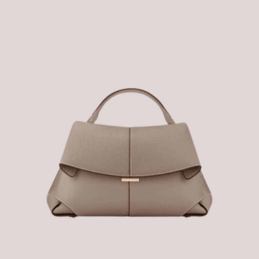 genuine leather women's crossbody bag with adjustable strap