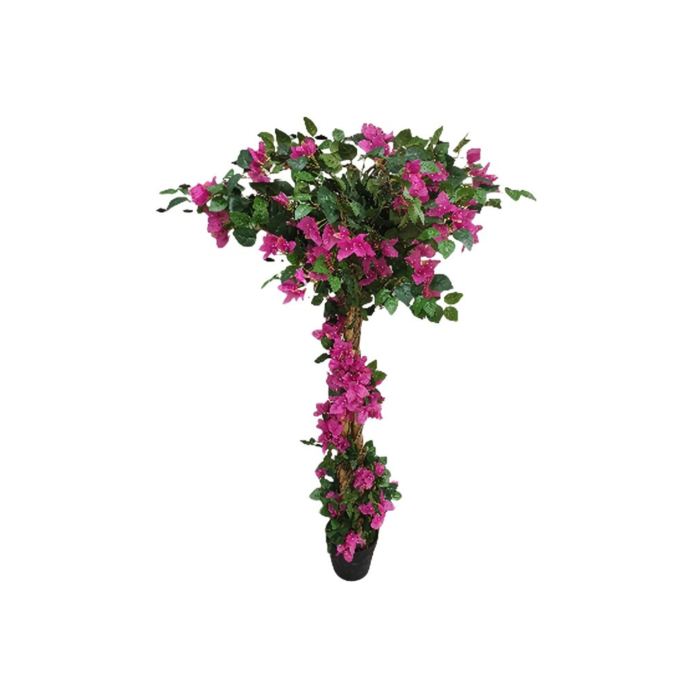 6FT Artificial Bougainvillea Tree – Lifelike Faux Flower Plant in Pot 🌿🏡 - Image 3