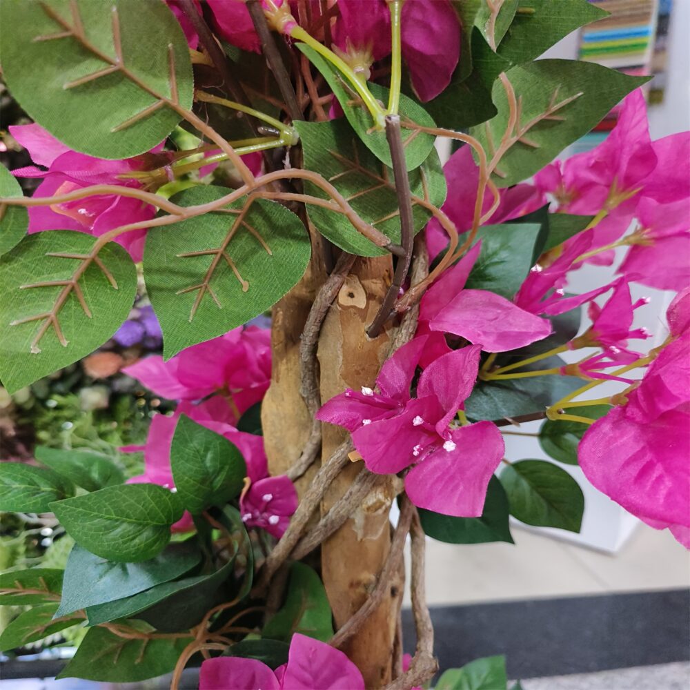 6FT Artificial Bougainvillea Tree – Lifelike Faux Flower Plant in Pot 🌿🏡 - Image 8