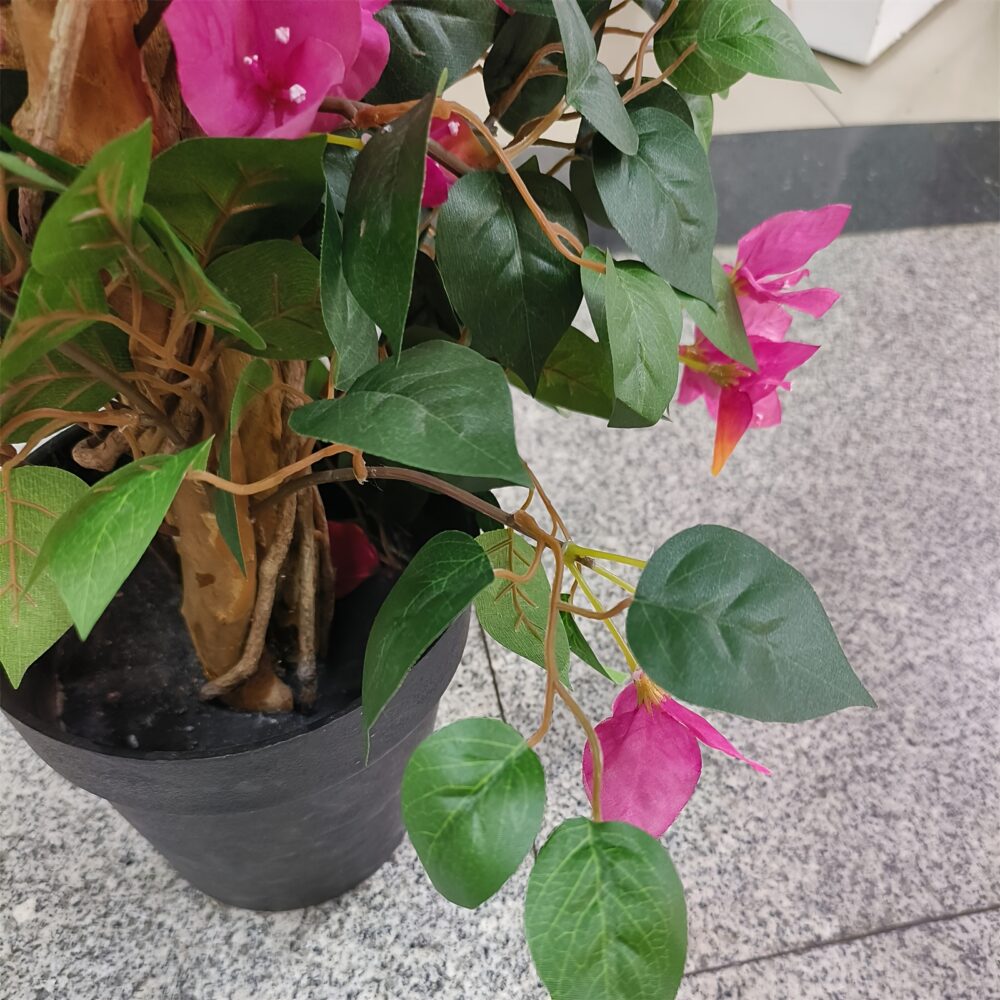 6FT Artificial Bougainvillea Tree – Lifelike Faux Flower Plant in Pot 🌿🏡 - Image 7