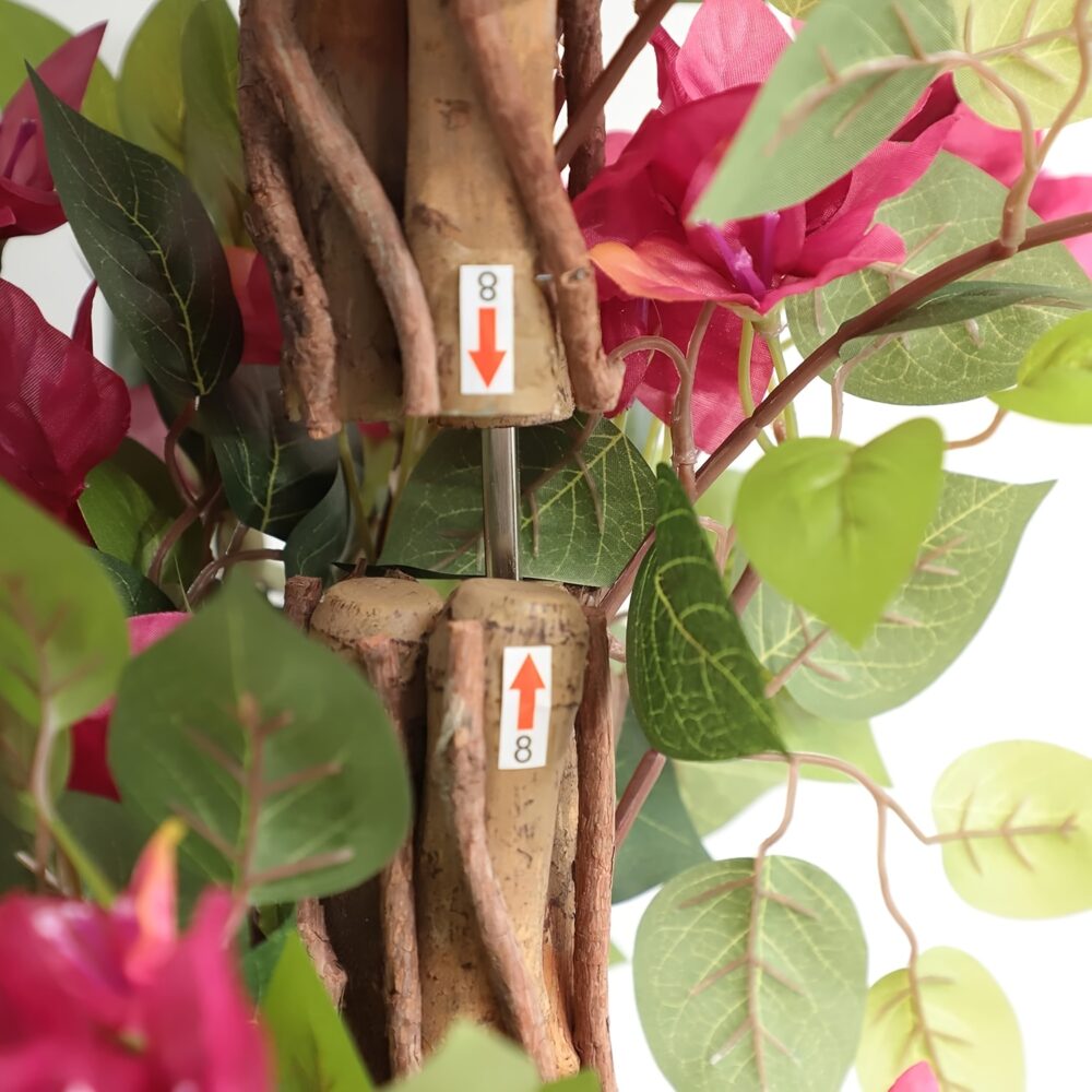 5FT Pink Bougainvillea Tree – Lifelike Faux Plant for Indoors & Outdoors 🌿🌺 - Image 2