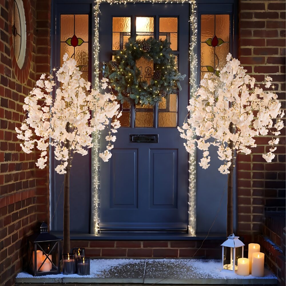 6FT Lighted Cherry Blossom Tree – 300 LED Indoor/Outdoor Decor 🌟🎄 - Image 2